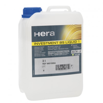 Kulzer Hera Investment BS Liquid 1 x 3L 66019994 - For use with Moldavest Master or Heravest Speed